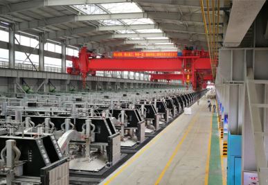 Grue électrolytique en aluminium