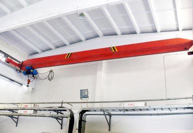 Pont roulant à poutre simple de type LDP récemment utilisé à vendre