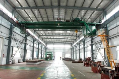 Pont roulant électrique à double poutre QD 10 tonnes